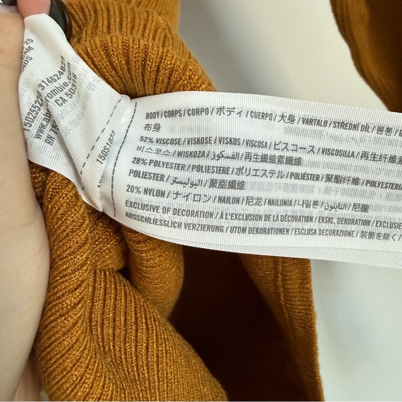 Abercrombie & Fitch Brown Long Sleeve Bodysuit. NWT - Picture 5 of 6